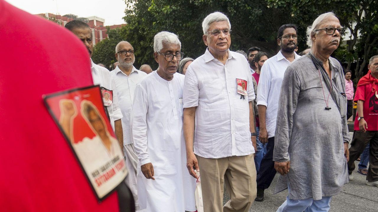 Congress leader Sonia Gandhi visited the CPI(M) headquarters to pay her last respects. Despite political differences, Gandhi had a close relationship with Yechury, dating back to 2004 when she chose Dr Manmohan Singh as prime minister.