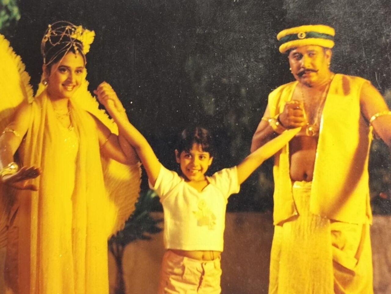 The picture, Tanvi reveals, is from the sets when they were shooting the first few episodes