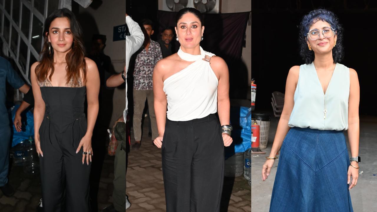 Spotted in the city: Alia-Kareena shoot together, Kiran Rao amid Oscar buzz