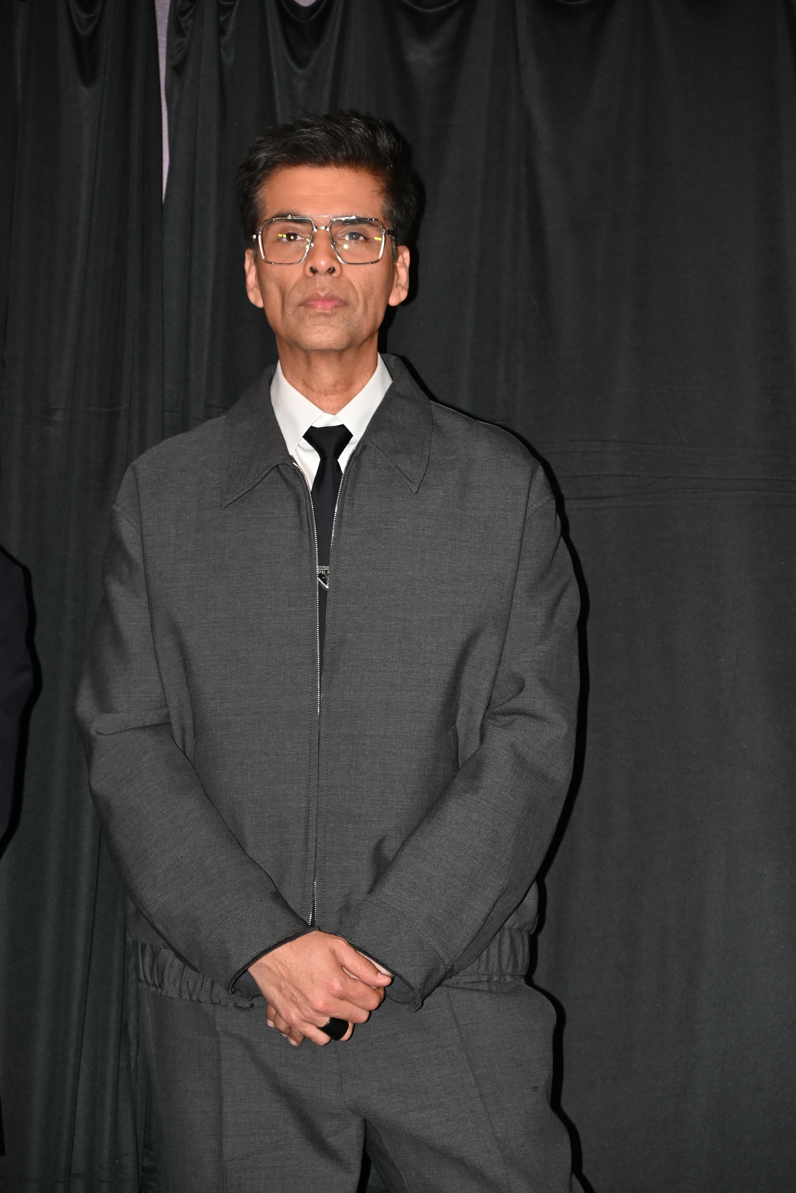 Bollywood filmmaker and Dharma honcho Karan Johar also joined Akshay Kumar for the same event.