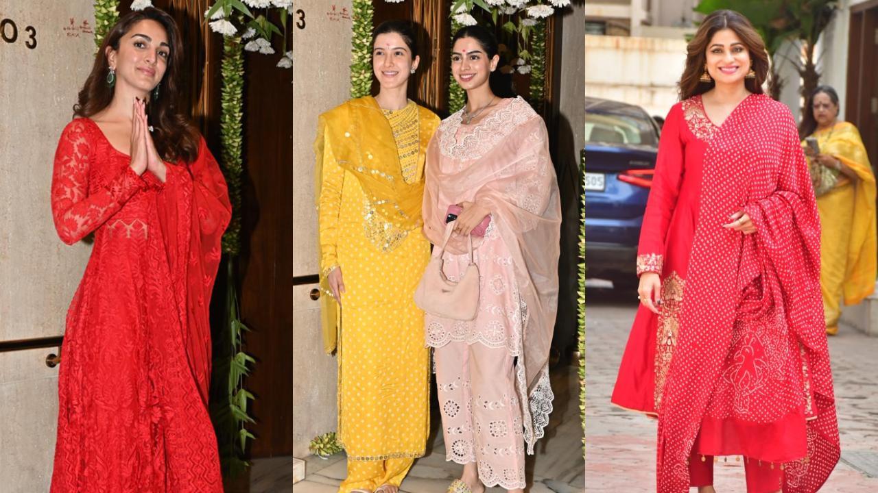 Spotted in the city: Celebs at Manish Malhotra and Shilpa Shetty's Ganeshotsav
