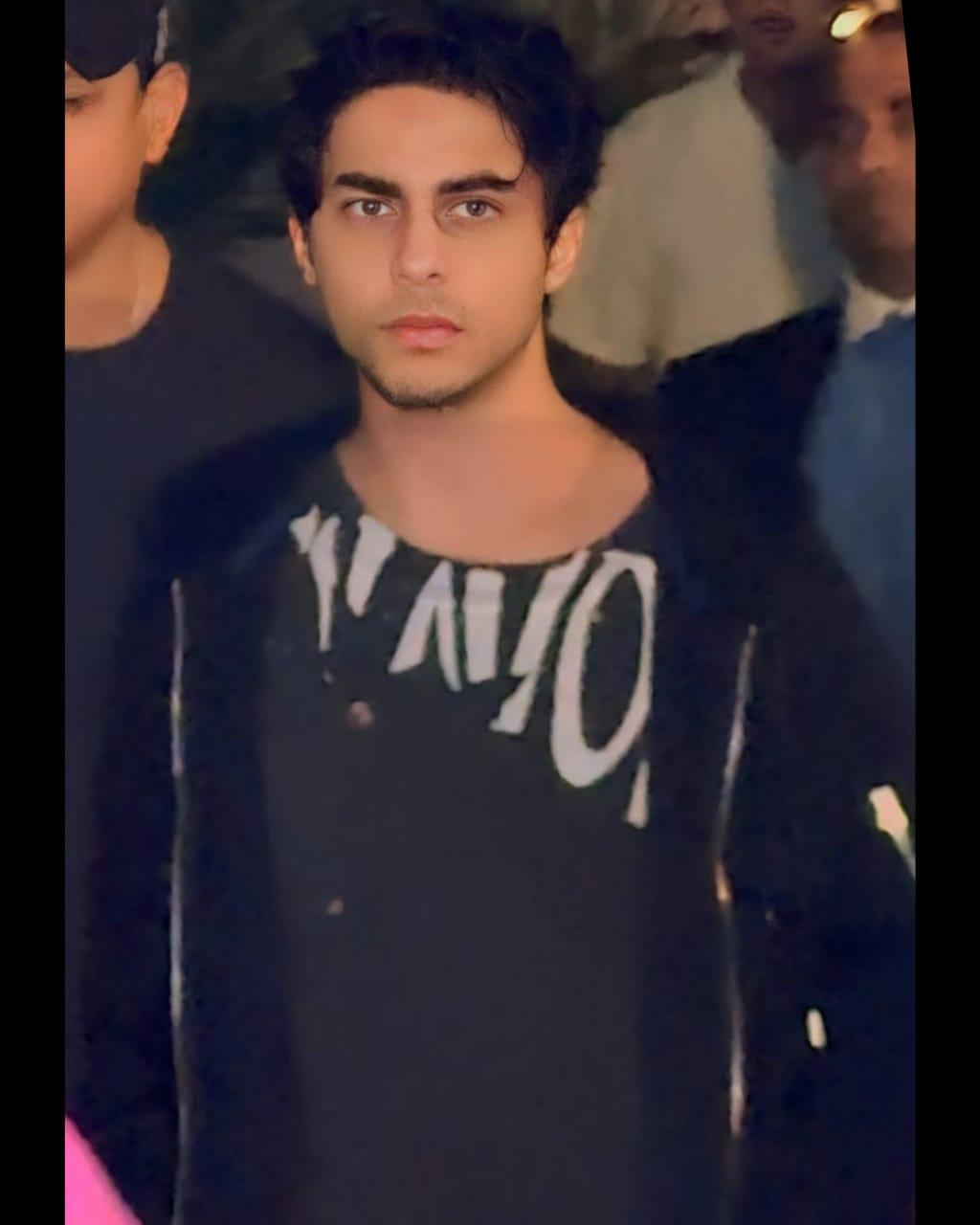 Aryan Khan was spotted out and about wearing a T-shirt from his own brand