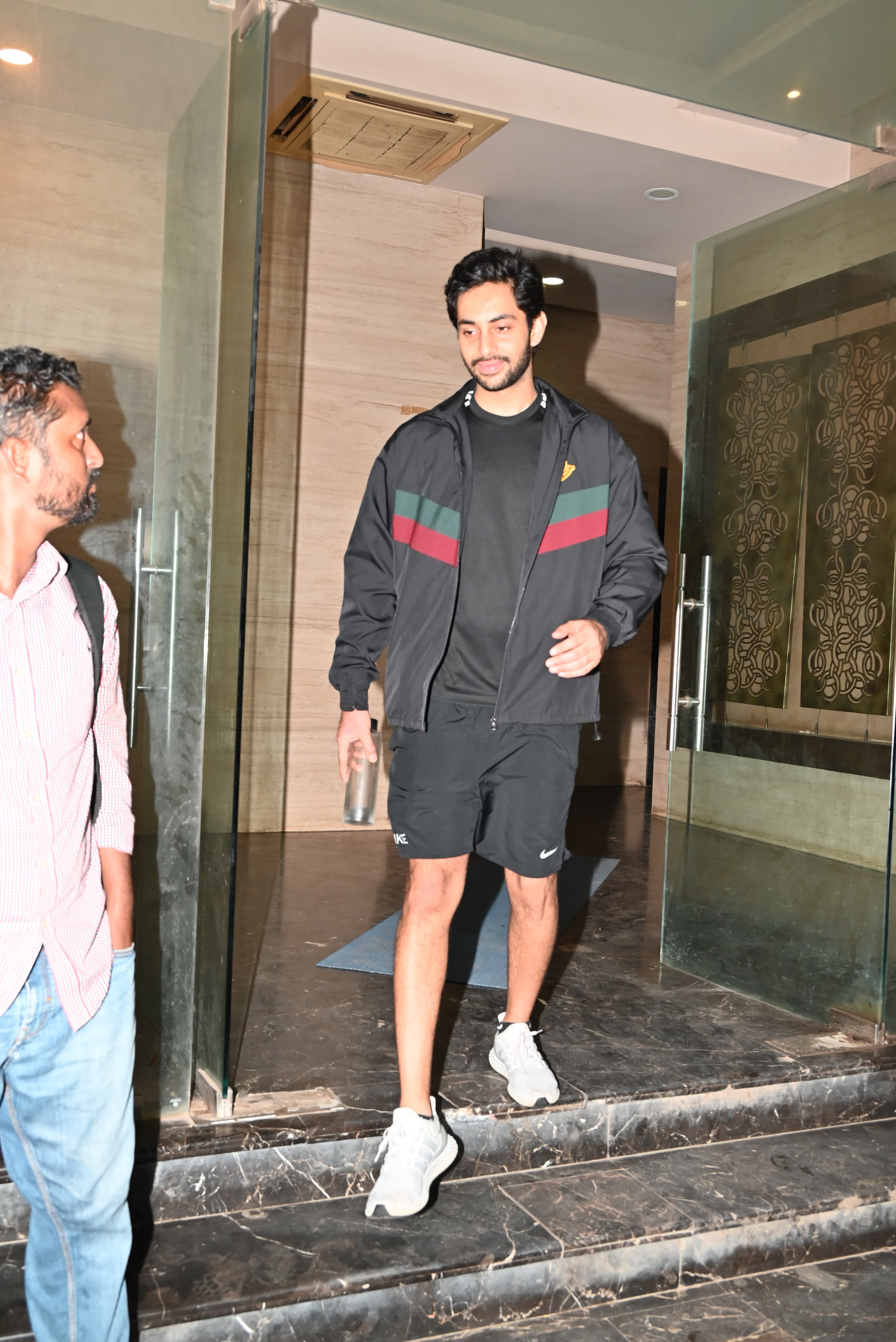 Agastya Nanda got papped in Mumbai after a workout session
