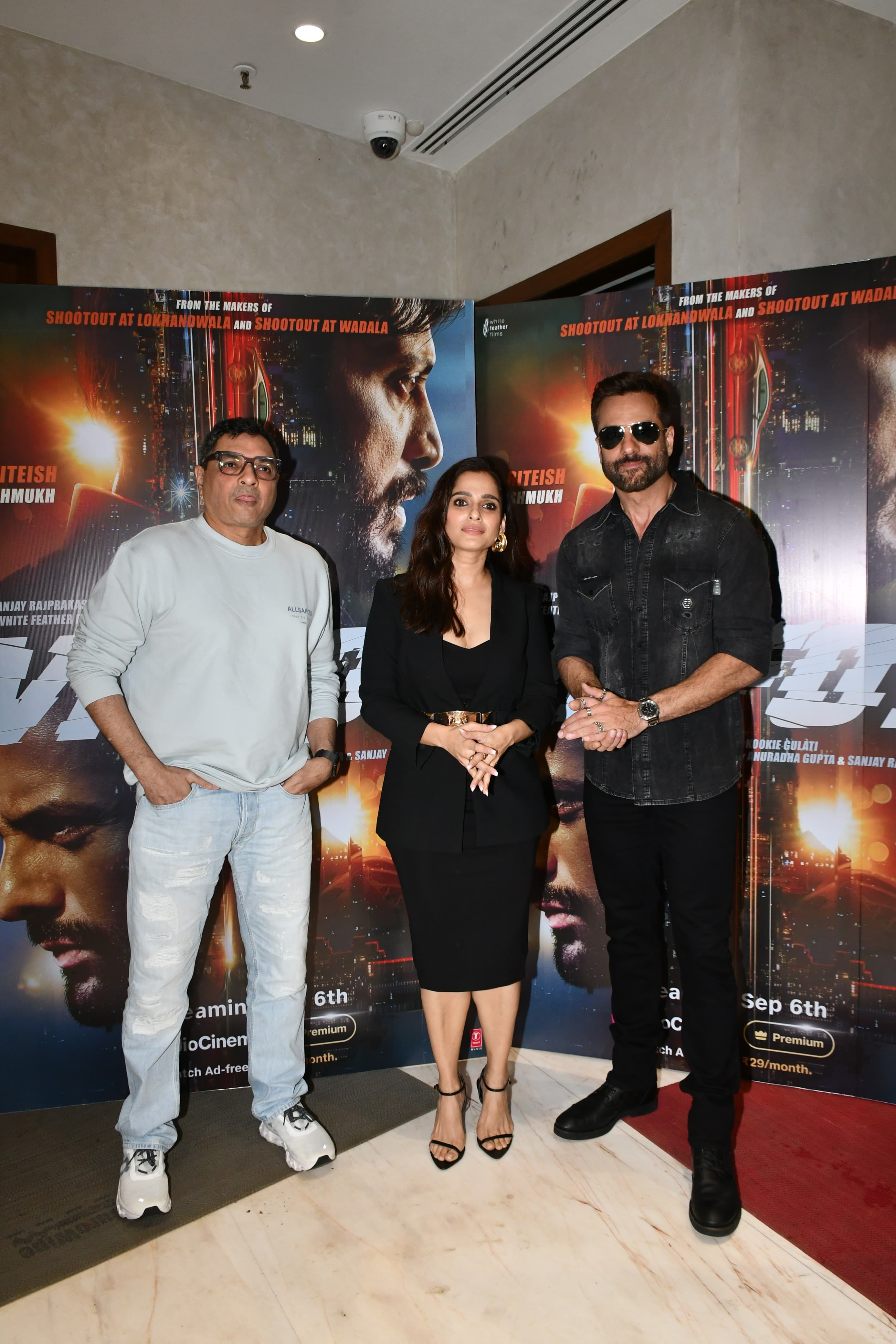 At the event, Fardeen Khan expressed his gratitude towards director Sanjay Gupta for giving him the opportunity and placing his faith and belief in him.