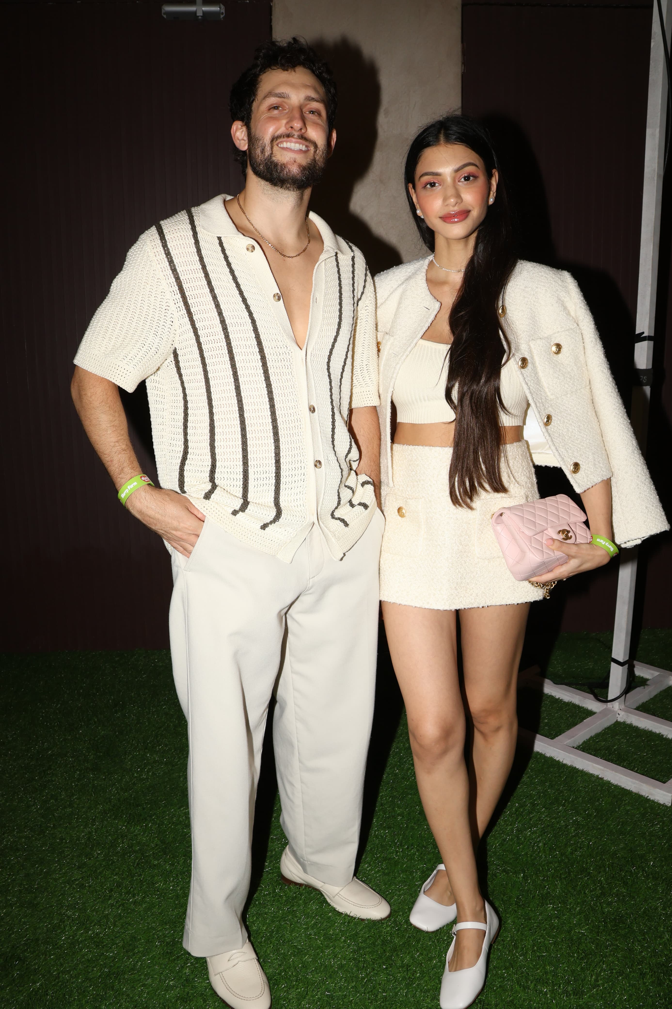 New parents Alanna Panday and Ivor were spotted at an event in Mumbai