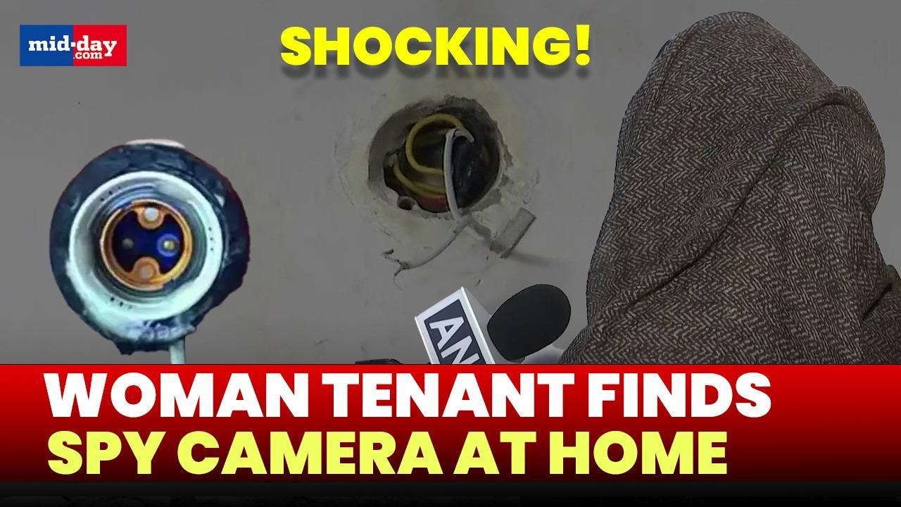  Woman tenant finds spy camera at Delhi home, culprit arrested! WATCH