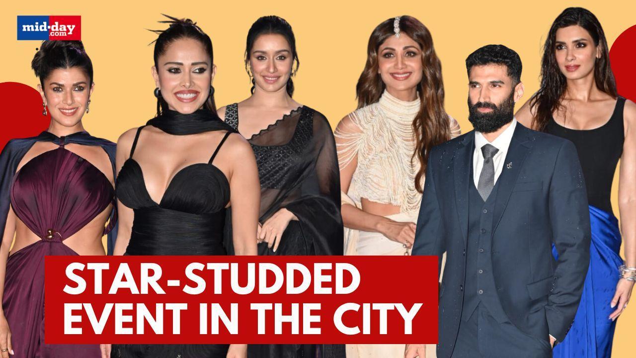 Shraddha & Aditya give Aashiqui core; Shilpa, Bhumi & others stun at an event
