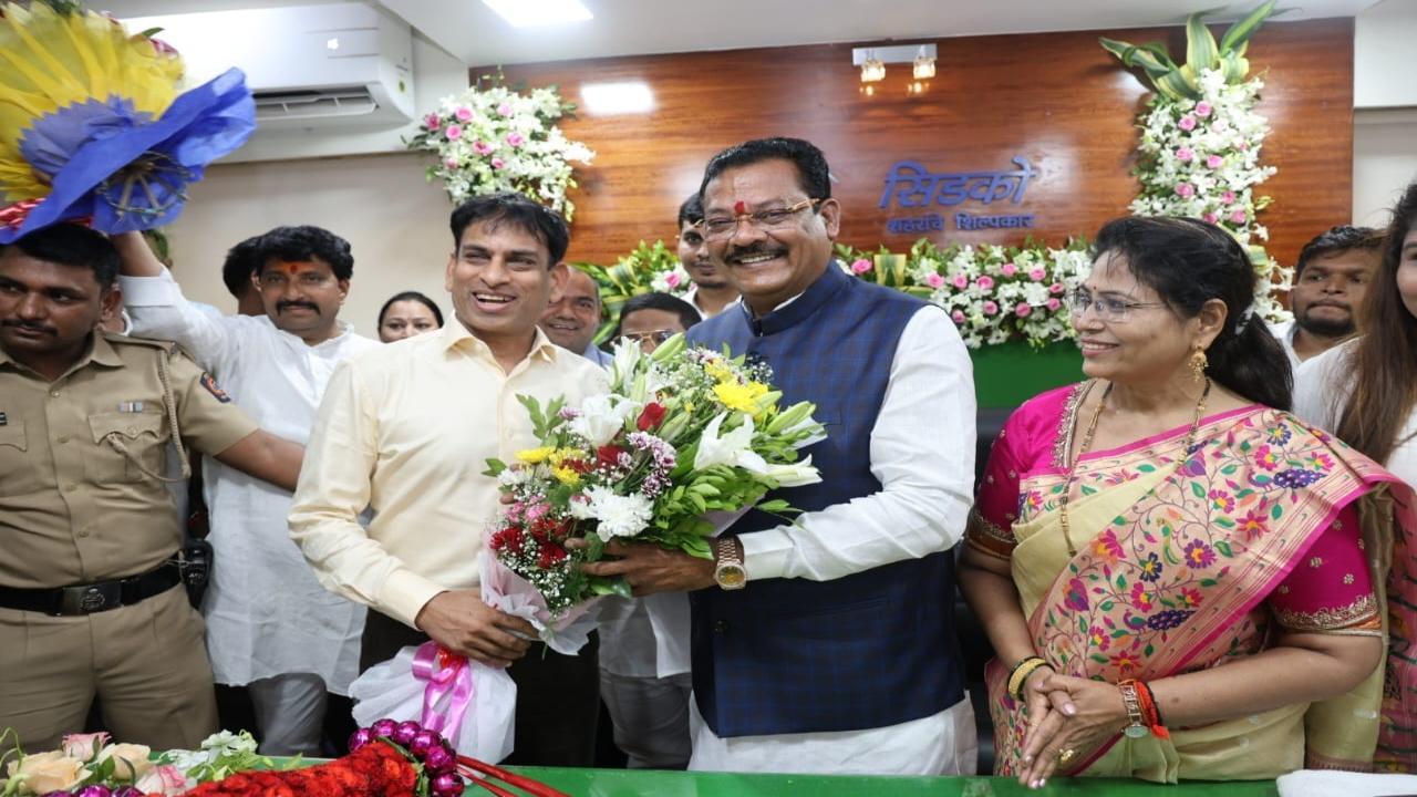 Maharashtra legislator Sanjay Shirsat takes charge as CIDCO chairman