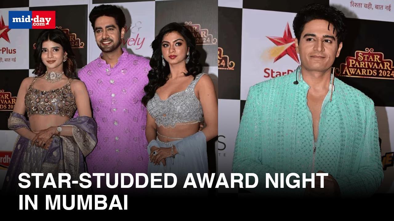 Gaurav Khanna, Jaswir Kaur, & other TV celebs dazzle at an award show