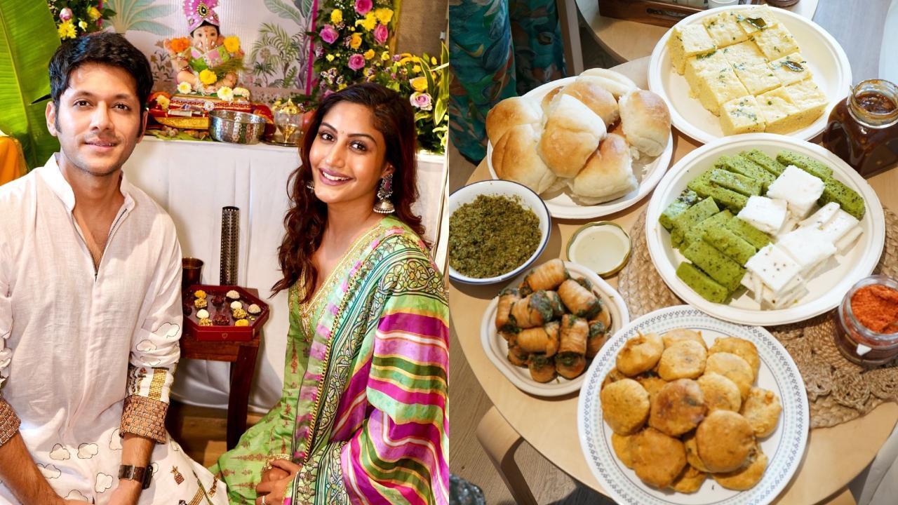 From vada pav to dhokla, Surbhi Chandna's 'special bhog' on Ananta Chaturdashi