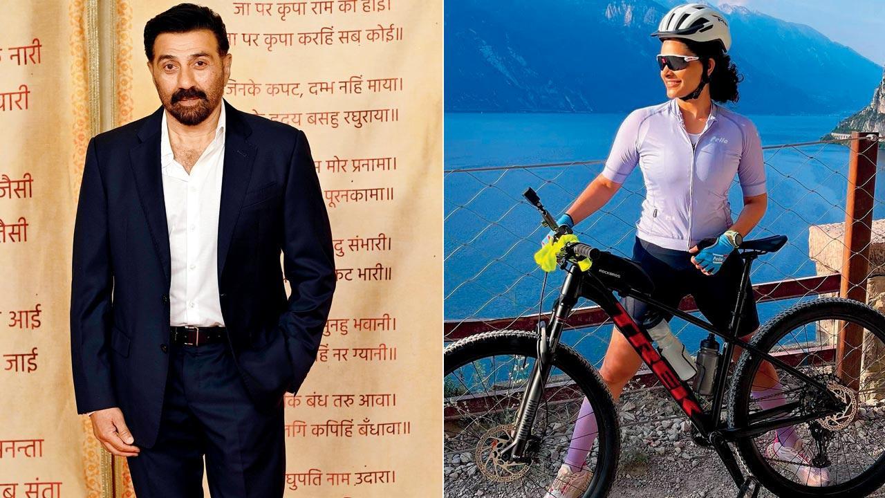 Saiyami Kher preps for Ironman 70.3 triathlon while shooting her next with Sunny Deol