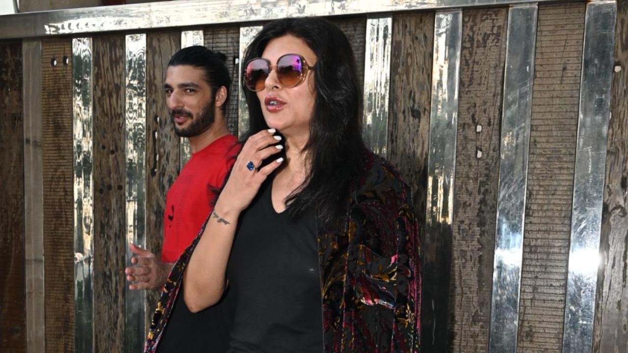 Sushmita Sen visits dentist, struggles to speak after anaesthesia - watch video