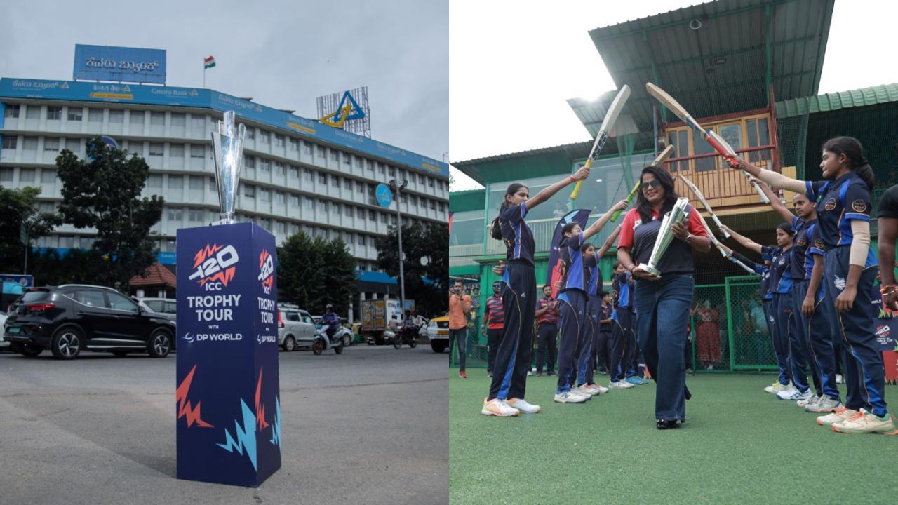 Bengaluru embraces cricket fever as ICC Women’s T20 World Cup 2024 trophy arrives