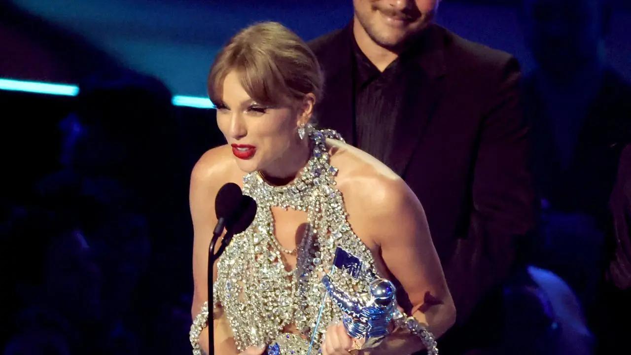 MTV VMA 2024: Taylor Swift thanks boyfriend Travis, says 'Everything this man touches turns to happiness'. Read more