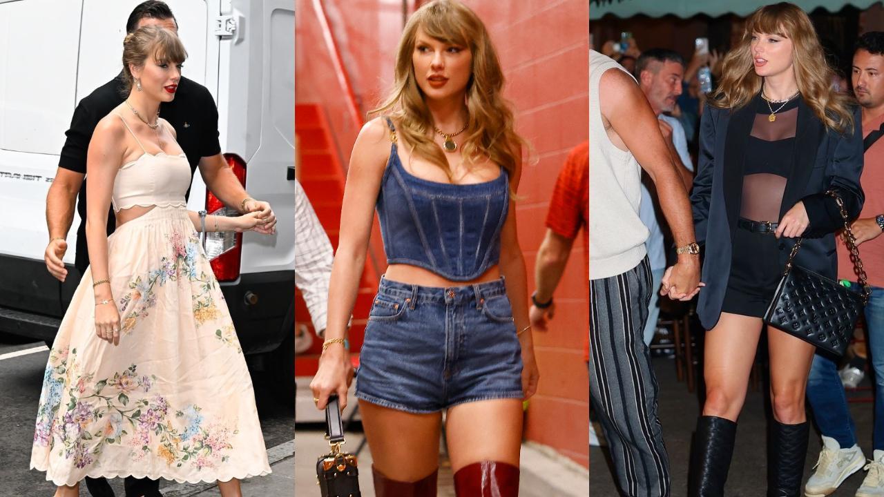 In Pics: From plaid to leather, a look at Taylor Swift's recent fashion!