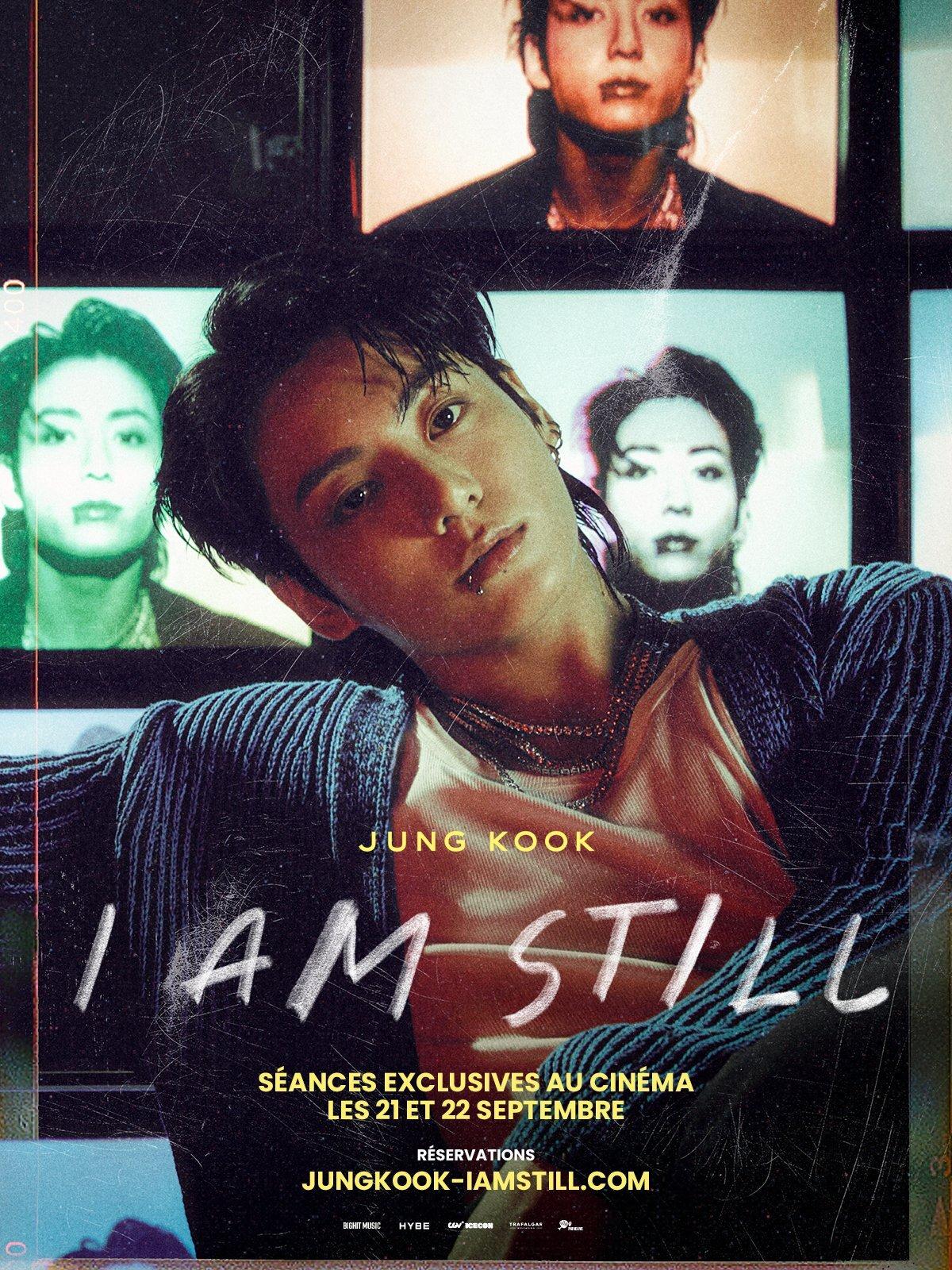 Jungkook: I Am Still (September 18) - Theatre releaseThis documentary captures Jungkook’s eight-month journey to his solo debut. Directed by Junsoo Park, the documentary starts around the time Jungkook released his song Seven, featuring rapper Latto, leading up to his first solo album, Golden.