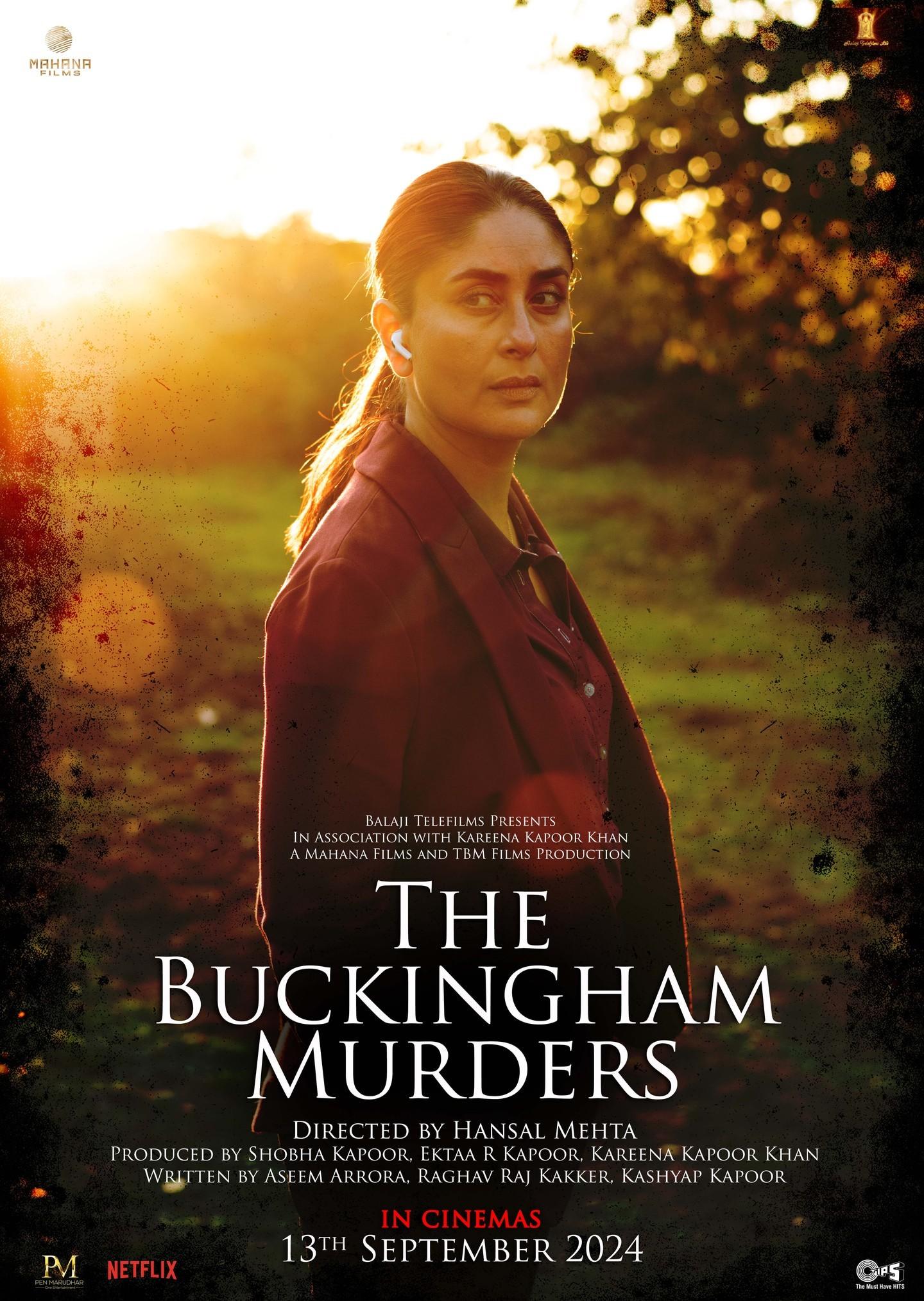 The Buckingham Murders (September 13) - Theatre releaseKareena Kapoor stars as Detective Sergeant Jasmeet Bhamra in this murder mystery. The story follows Jasmeet, a detective and mother, who, after losing her own child, investigates the murder of a 10-year-old in Buckinghamshire. As she digs deeper, she uncovers secrets that make almost everyone in the small town a suspect. The movie also features Ash Tandon, Ranveer Brar, and Keith Allen.