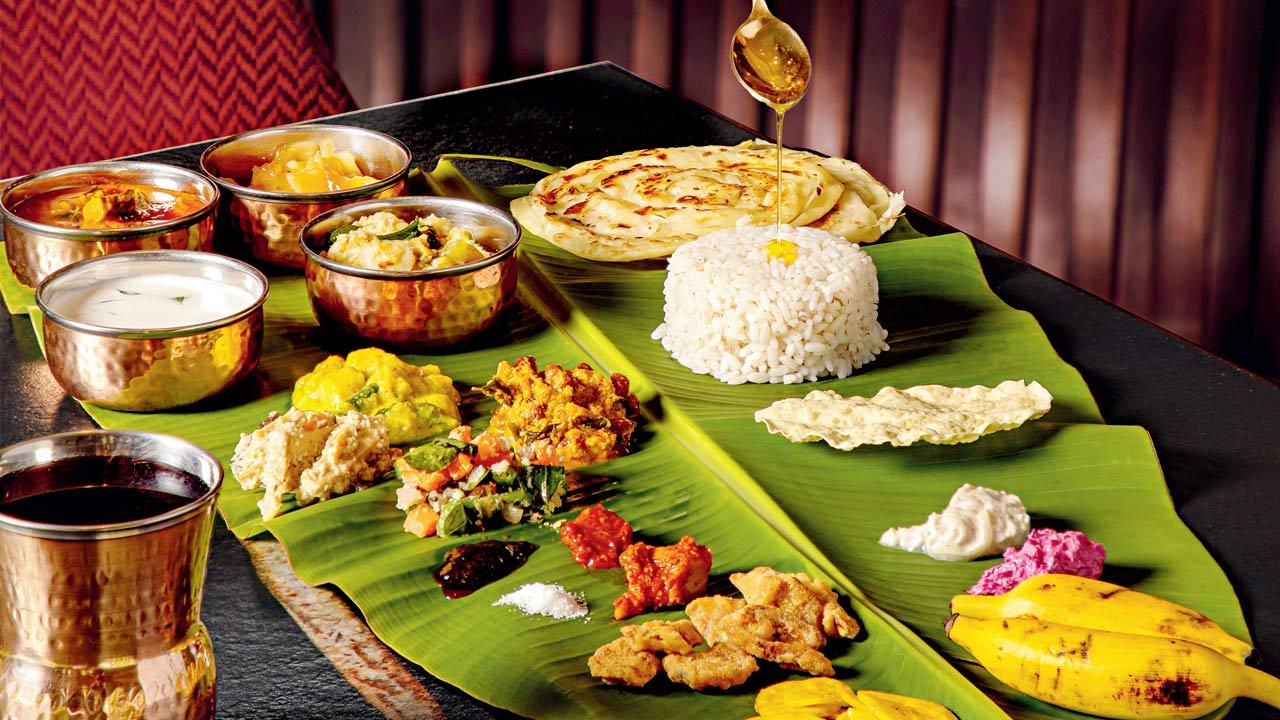 Relish an Onam sadhya