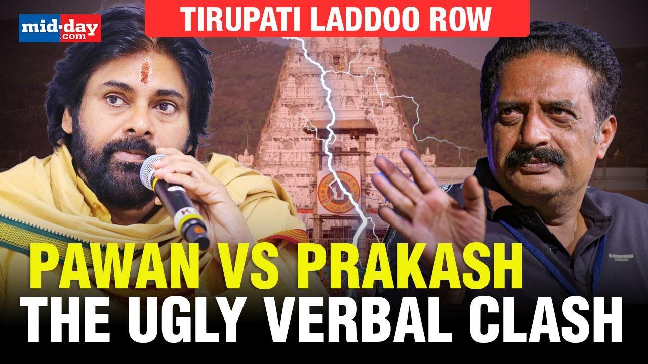 Tirupati Laddoo row: Pawan Kalyan counters Prakash Raj over his tweet