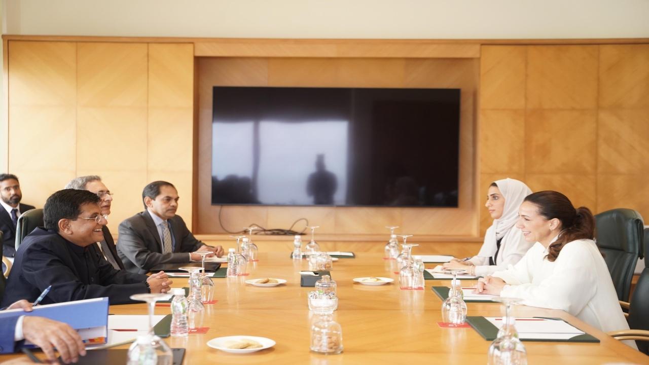 PiyushGoyal also held a meeting with Mariam Almheiri, Chairperson (International Affairs Office), Presidential Court of UAE and CEO of 2PointZero over leveraging the India-UAE Comprehensive Economic Partnership Agreement (CEPA) to foster collaboration across key sectors such as power, critical minerals, data centers and tourism