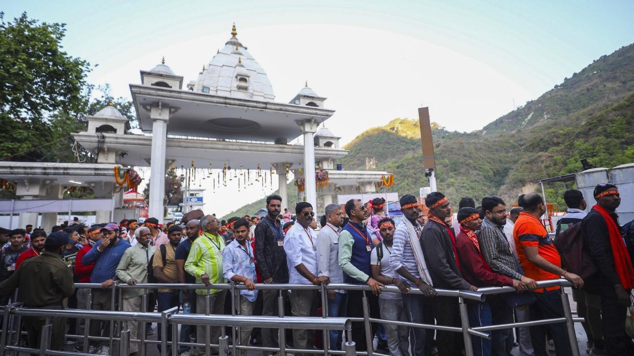 Registration counters at Katra railway station for Vaishno Devi pilgrims from Tuesday