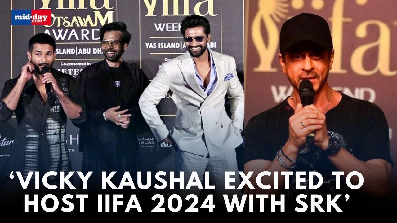 Vicky Kaushal, Shahid Kapoor, Kriti Sanon & others at IIFA 2024 press conference