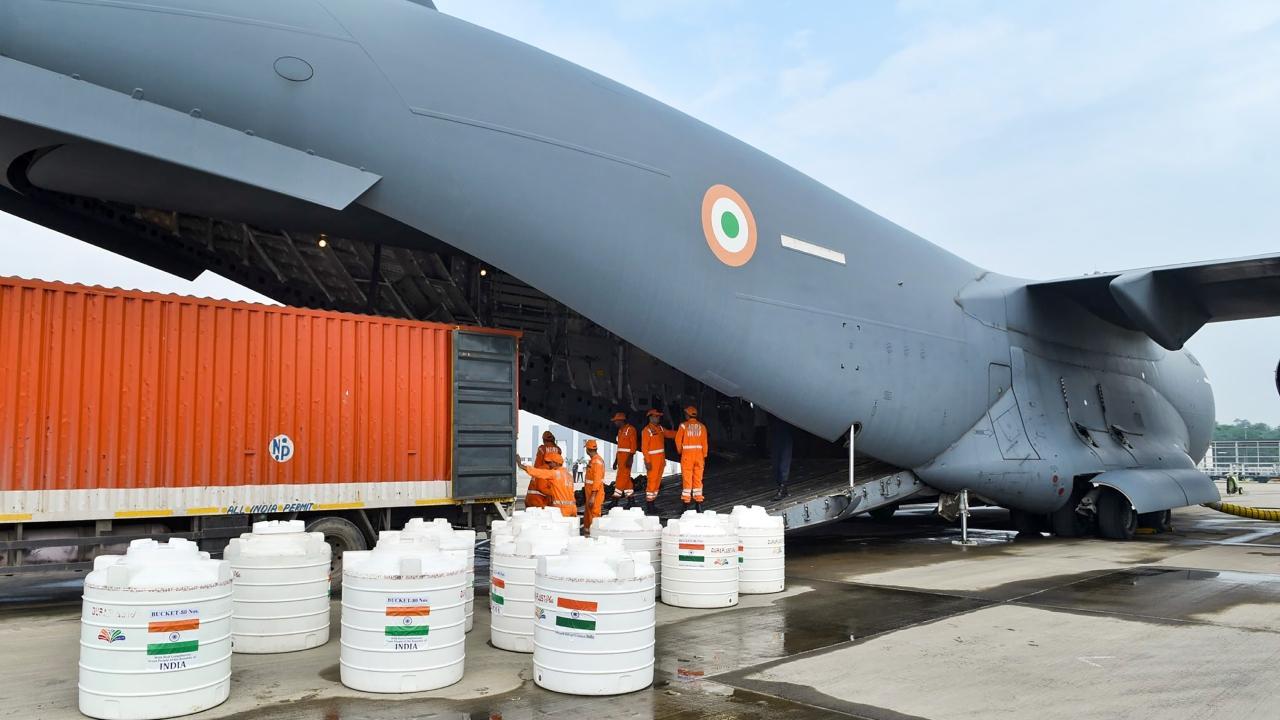 IN PHOTOS: India dispatches aid to Typhoon Yagi-affected Myanmar, Vietnam, Laos
