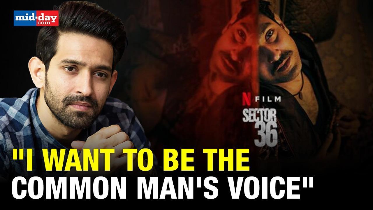 '12th Fail' Actor Vikrant Massey on his latest movie 'Sector 36'