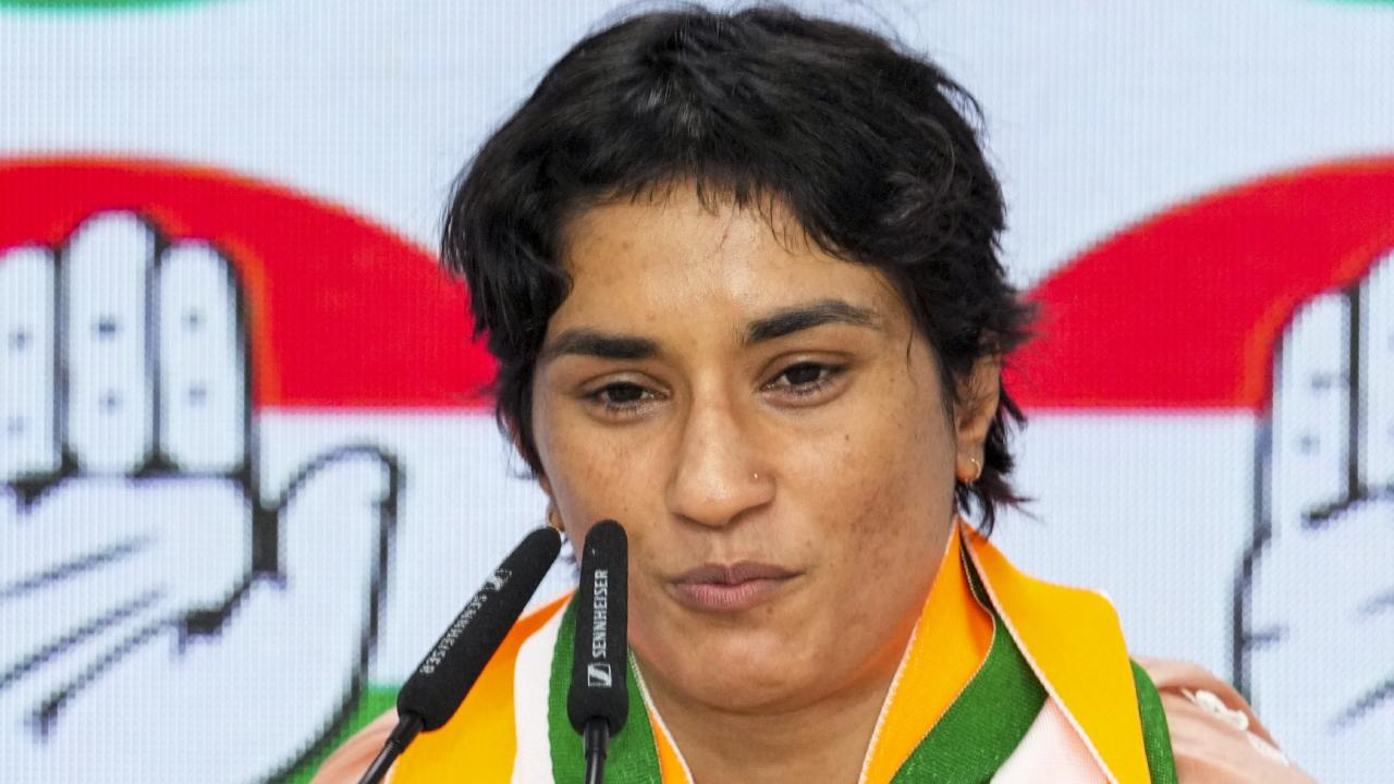 Punia and Phogat joined the party in the presence of ith Congress general secretary KC Venugopal, party leader Pawan Khera, Haryana Congress chief Udai Bhan and AICC in-charge of Haryana, Deepak Babaria