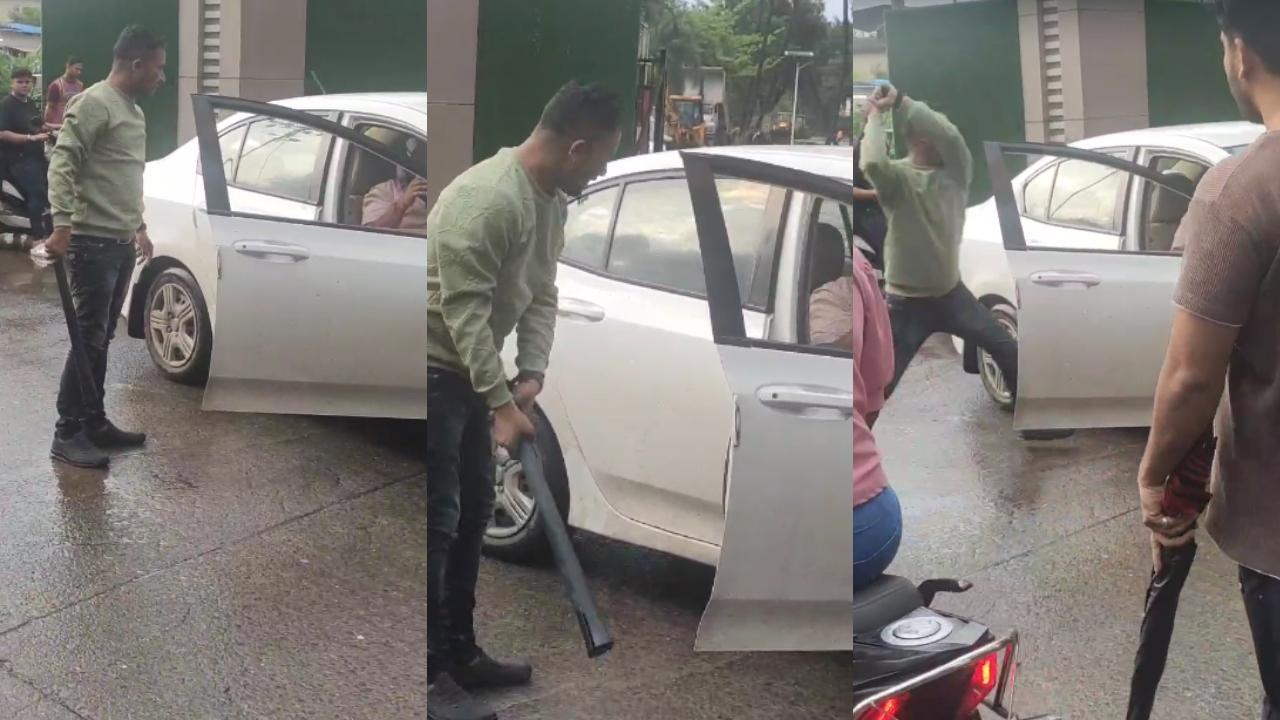 Maharashtra: Cops nab man seen assaulting car driver on busy street in viral video