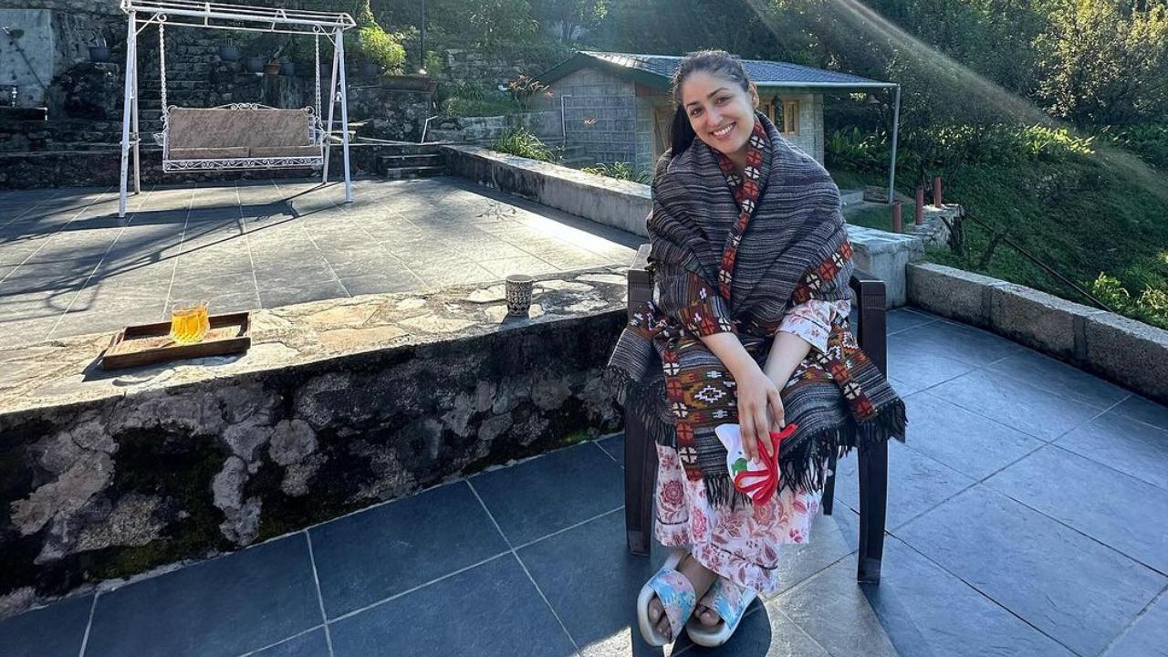 New mom Yami Gautam's life lately is about colourful 'burp-clothes'