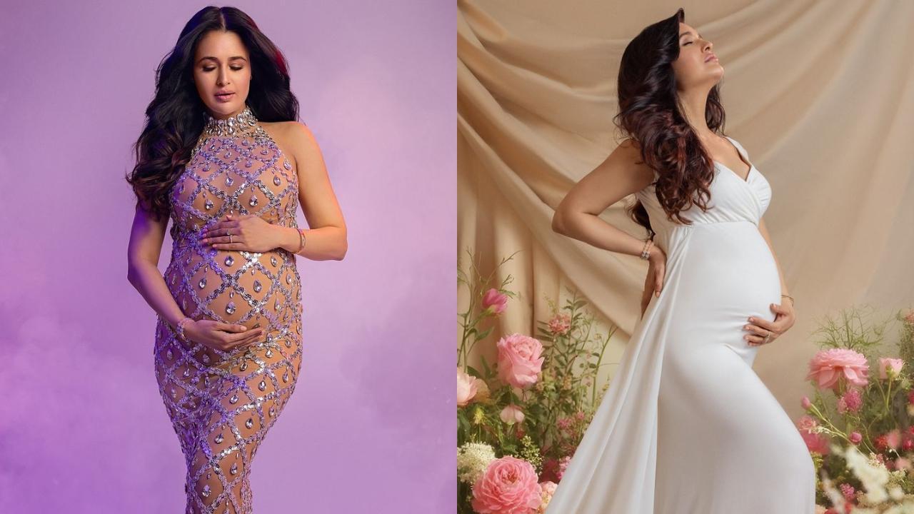 Yuvika Chaudhary wards off evil eye as she stuns in her maternity photoshoot