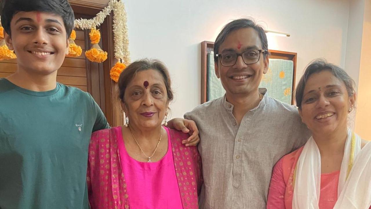 While she didn’t marry again, Kothari adopted one of her brother’s twin sons and brought him up