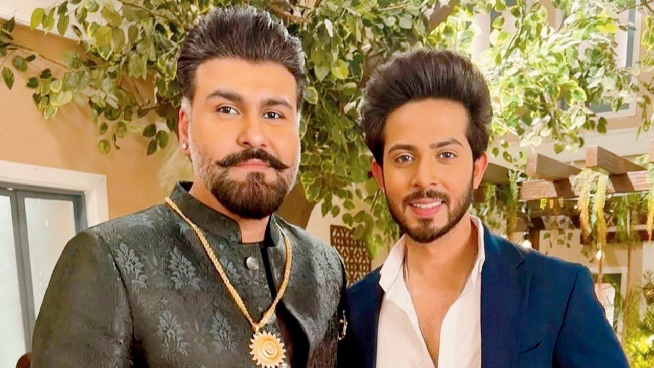 Telly Tattle: Aarya Babbar and Sagar Parekh's bromance on set
