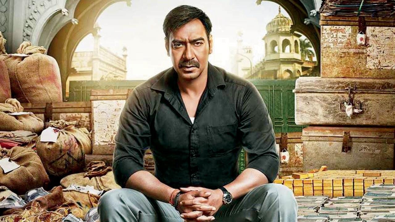 Ajay Devgn in Raid 2.