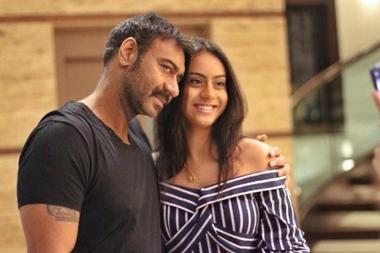 Nysa is such a daddy's girl, and this cutesy picture on Ajay's social media is proof