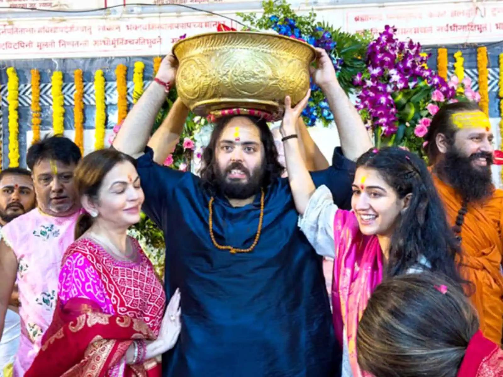 While talking about Anant's padyatra, his wife Radhika shared, 