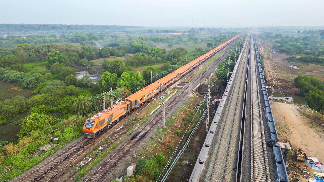 The trainsets are manufactured by Integral Coach Factory in Chennai and the production of 200 more such trains is in progress, with 50 under construction and 150 more planned