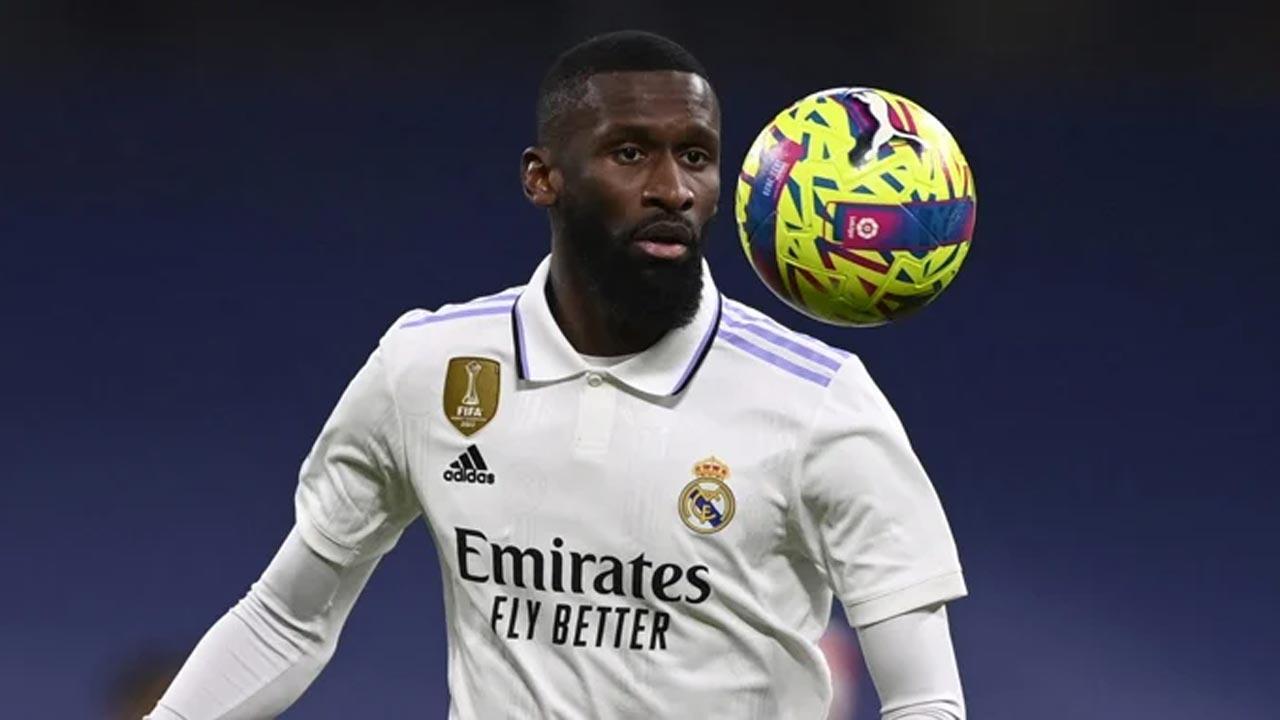Real Madrid's Antonio Rudiger rebuked by Germany's sporting director