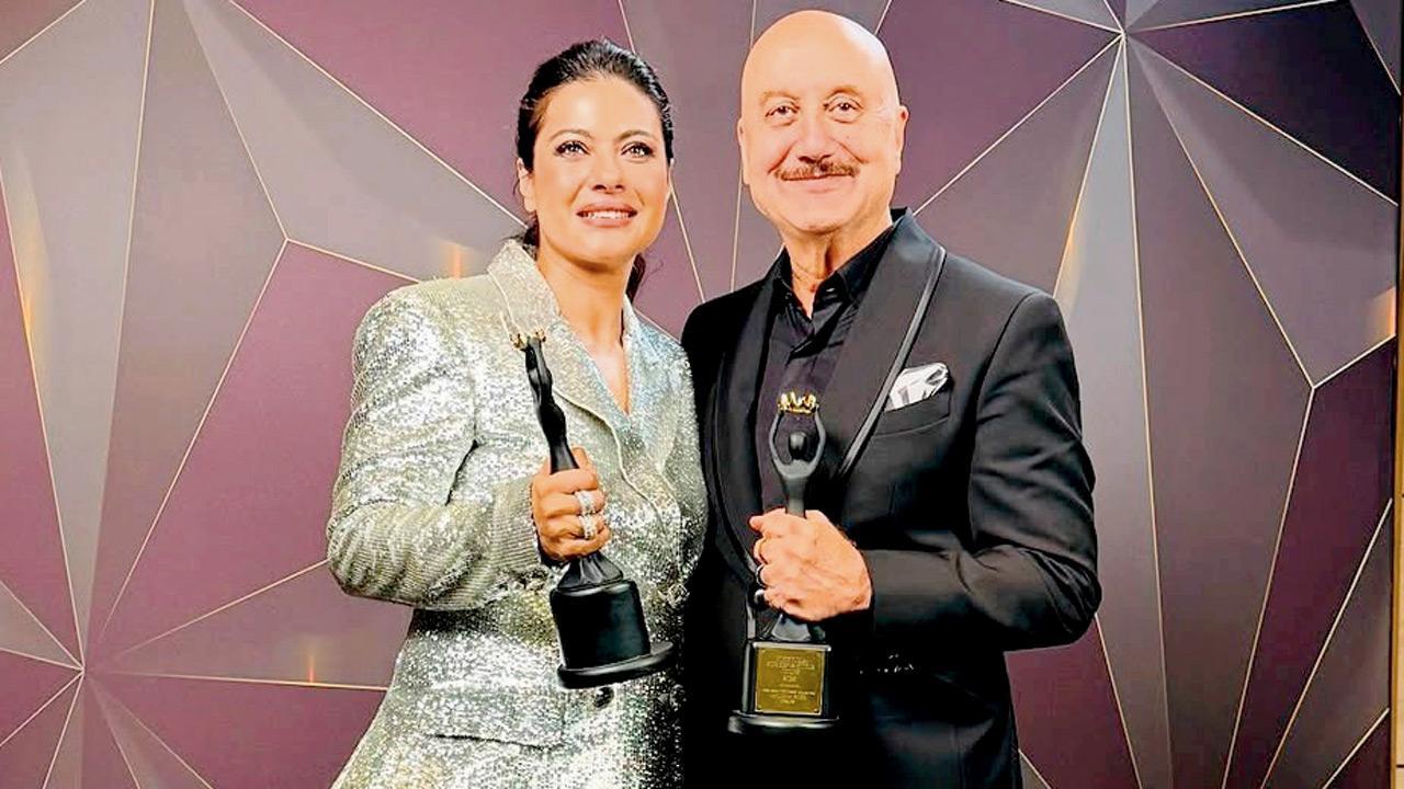 Maharashtra: Anupam Kher, Kajol among top honourees at State’s cultural awards