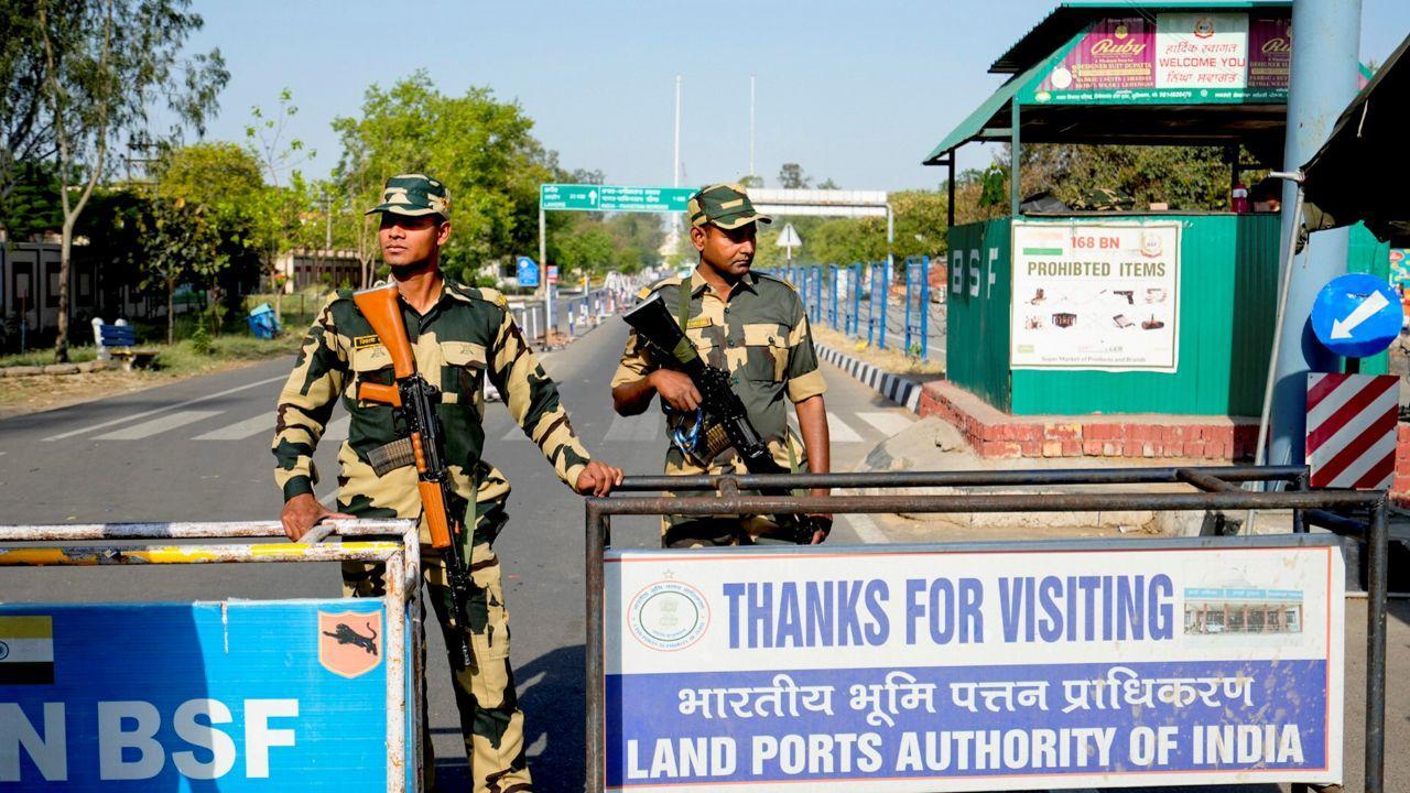 In Pics: BSF personnel stand guard as India announces closure of Attari border 