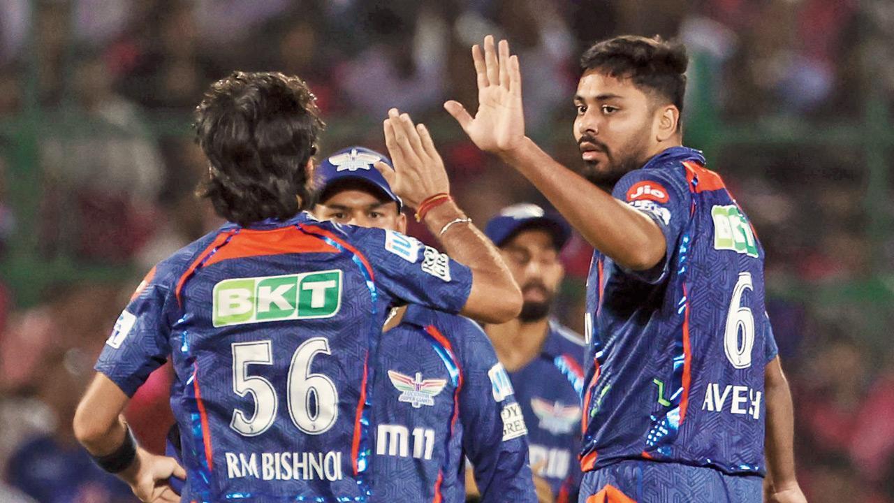 Avesh shines as LSG beat RR by two runs in last-ball thriller