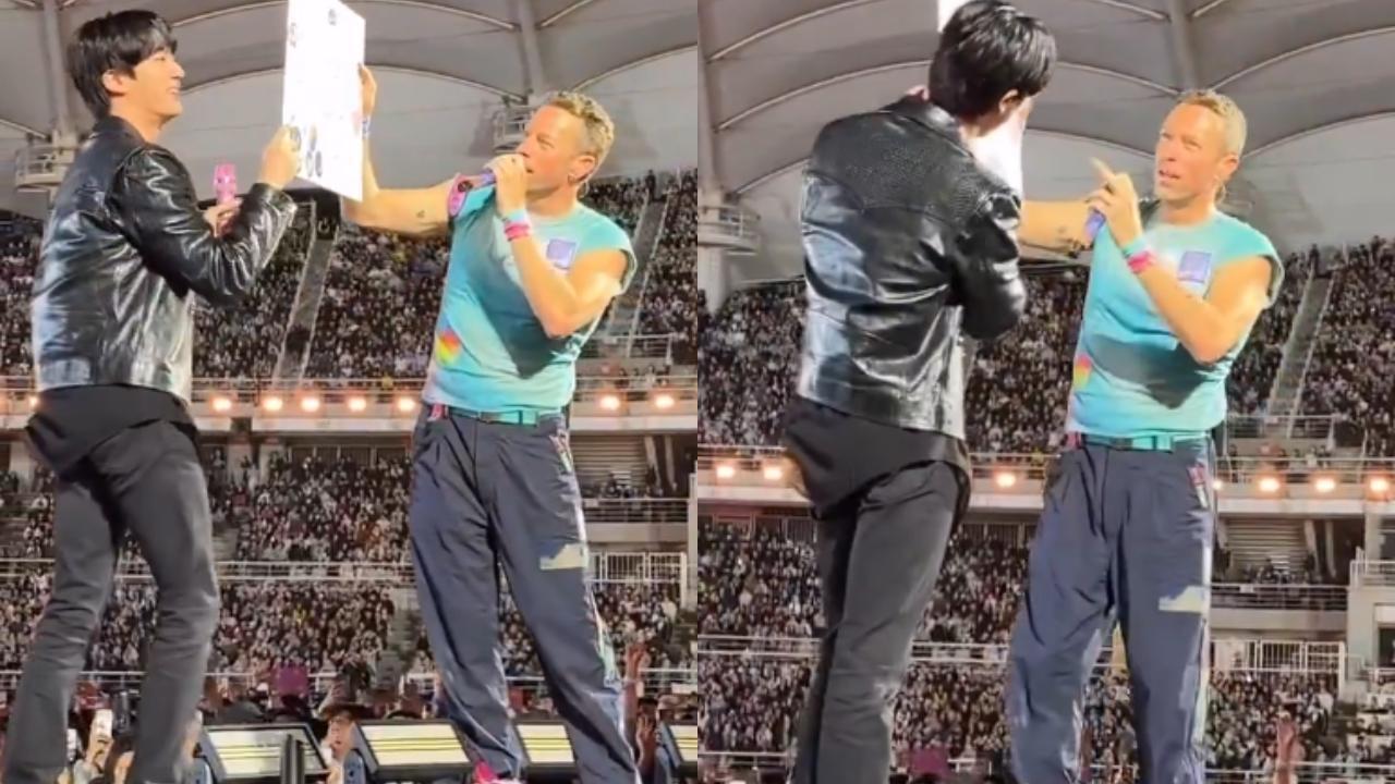 BTS Jin joins Coldplay for his first performance post-military discharge