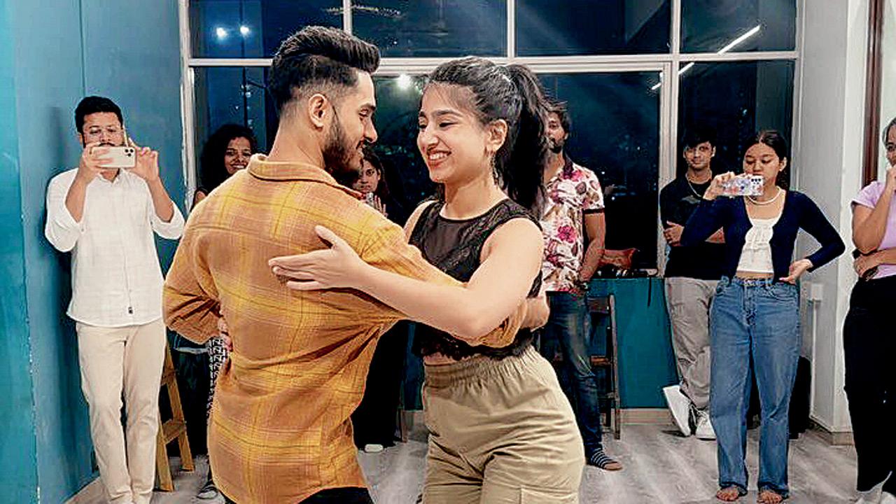 A moment from a previous  bachata session. Pic Courtesy/ZOHRA MALIK ON INSTAGRAM