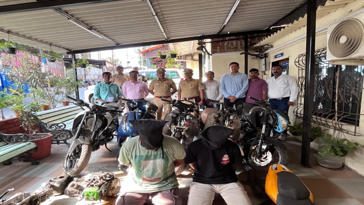 Two arrested for stealing sports bikes, using them in illegal racing