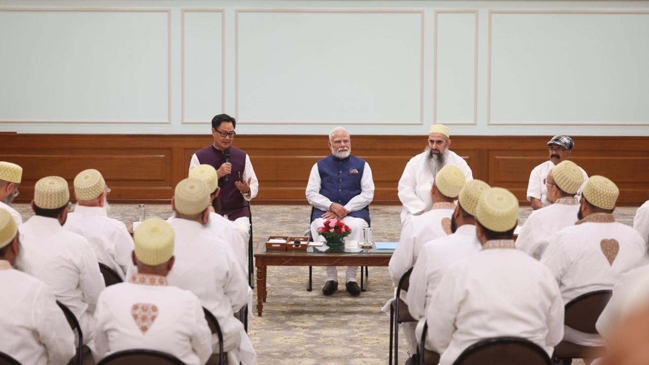 Officials said community members told Modi that the amended law had been their long-pending demand, and that they reposed faith in his vision of 'Sabka Saath, Sabka Vikas, Sabka Vishwas'