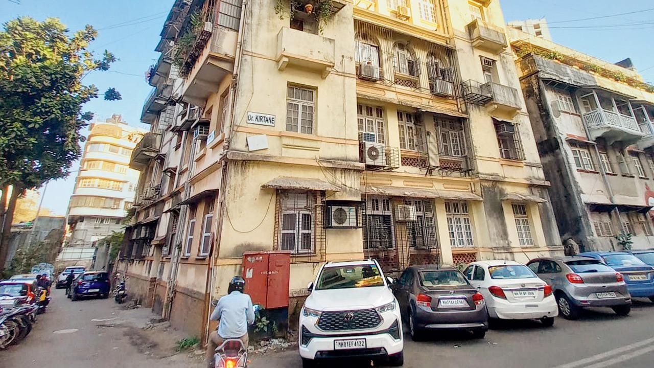The Amar Bhavan building on AR Rangnekar Marg near the Royal Opera House. PIC/BY ARRANGEMENT