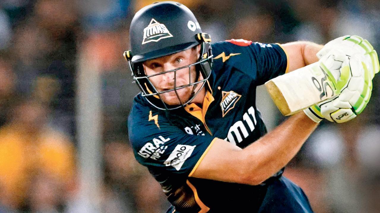 Buttler serves a perfect stake