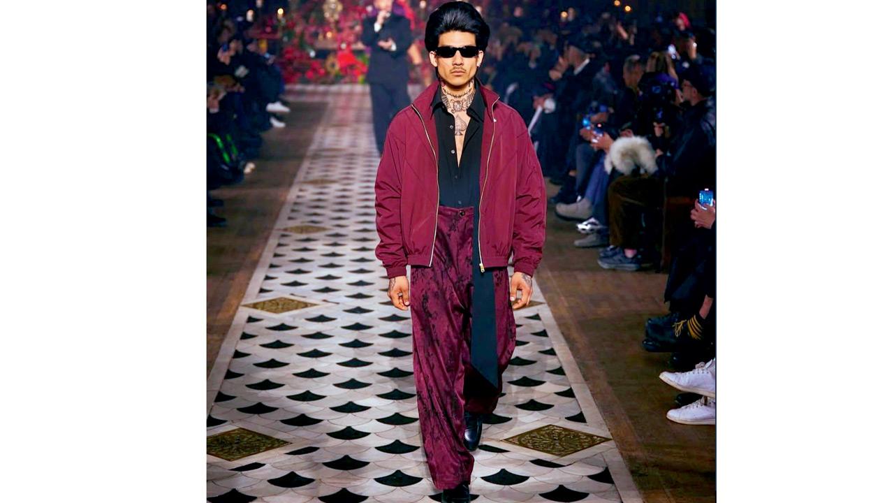 Owning every catwalk, he has landed spreads in classics like HERO and Dazed