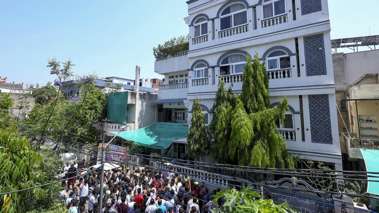 Addressing reporters outside his ancestral house here, Khachariyawas, nephew of former vice president Bhairon Singh Shekhawat, said the ED action was 